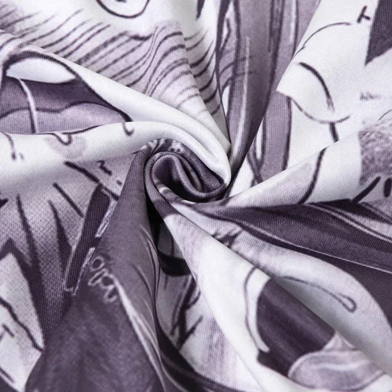 Disfraz de animación 3D Ahegao Sudadera con capucha hombres mujeres chica tímida cara sudadera Japón Anime ropa de calle Sexy