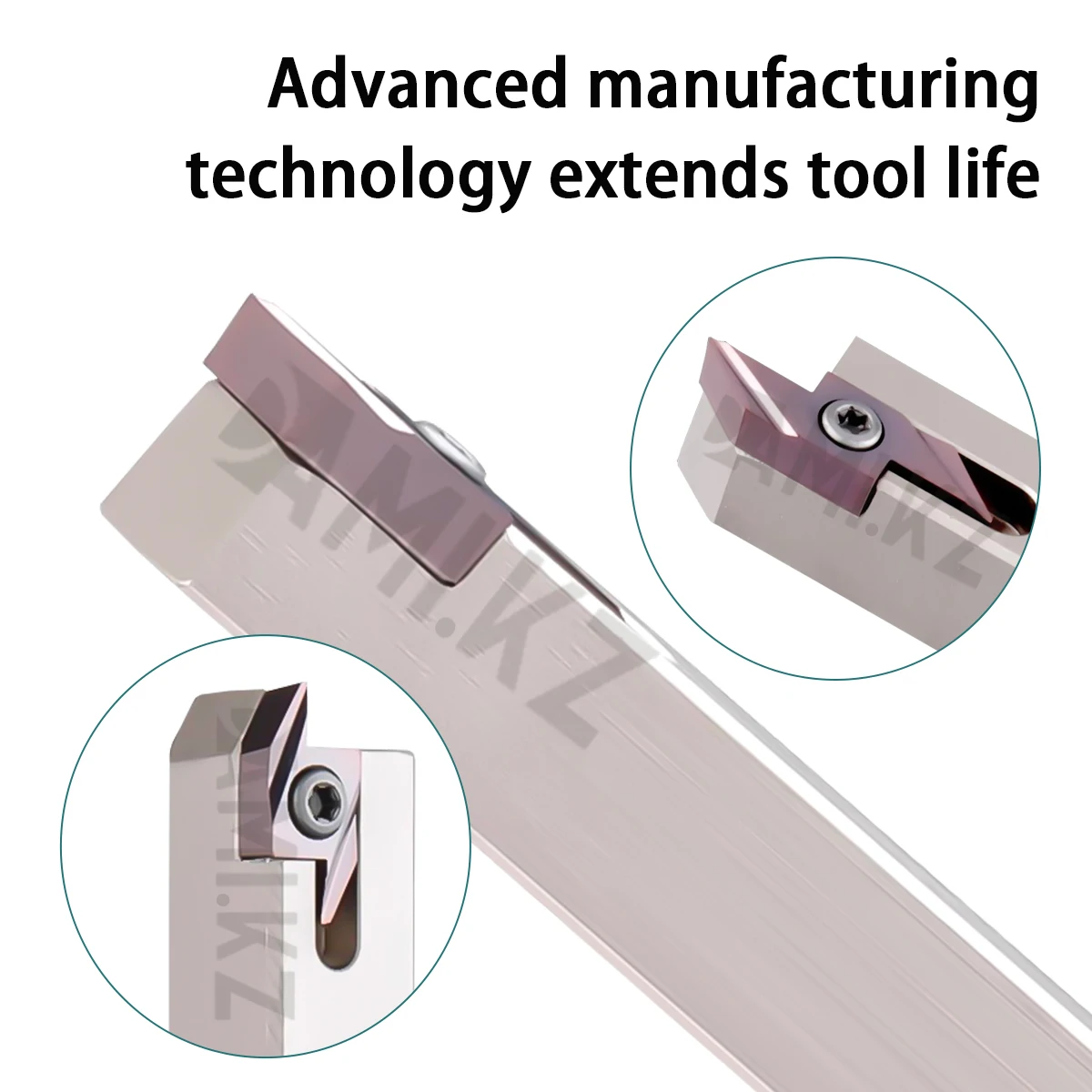 ABS Series Mind Machine Rear Sweeping Knife Back Car Small Parts Lightning Wiper ABS15R4005 CNC Lathe Cutting Blade Turning Tool