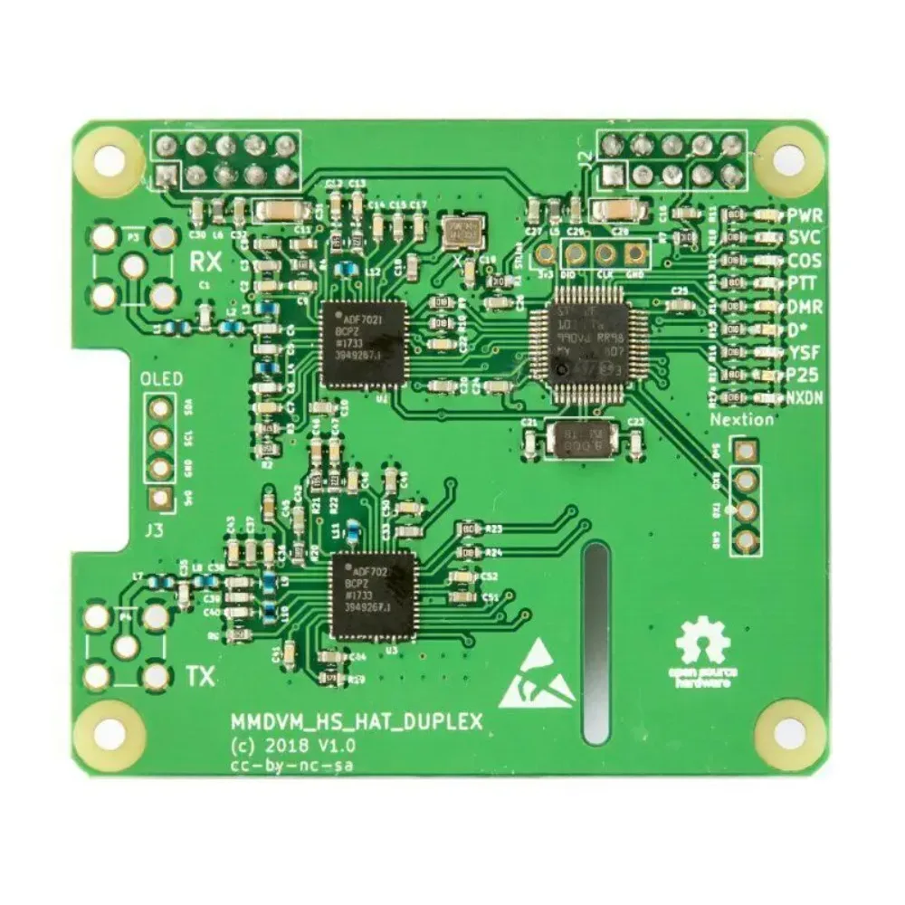 AvaCoreNEW MMDVM DUPLEX Hotspot Support P25 DMR YSF NXDN DMR SLOT 1+ SLOT 2 For Raspberry Pi