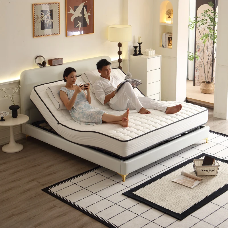 Intelligent Electric Mattress Automatic Zero Gravity Multifunctional Vibration Massage Mobile Phone Remote Control Modern Design