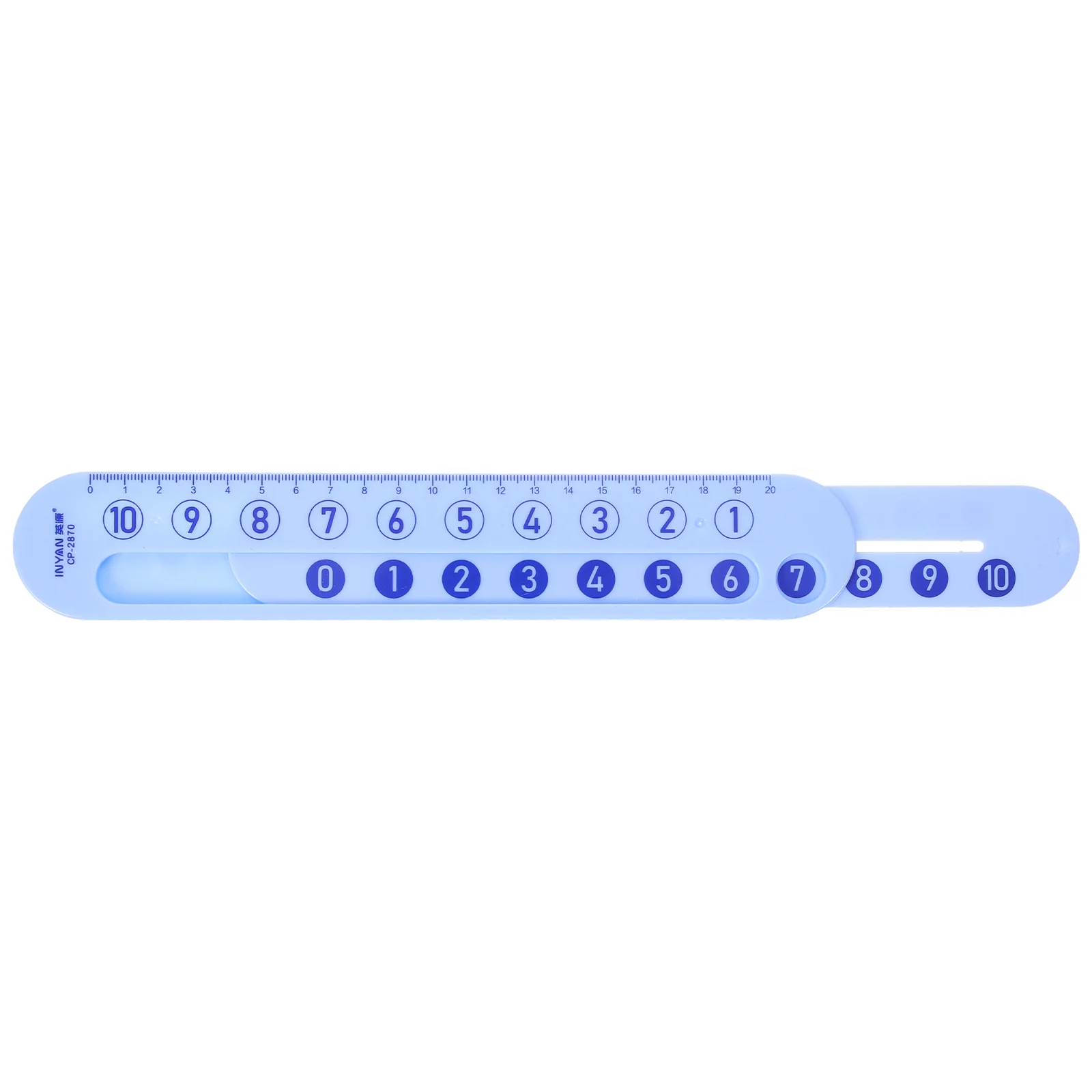 شريحة مقياس الرياضيات وتعلم عدد الموازين الرقمية المسطرة أرقام الأطفال مطابقة للرياضيات سنتيمتر الطفل