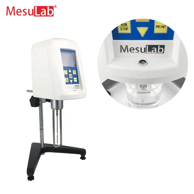 

food creams in chocolate industry high visosity material digital viscosity meter lab rotary viscometer