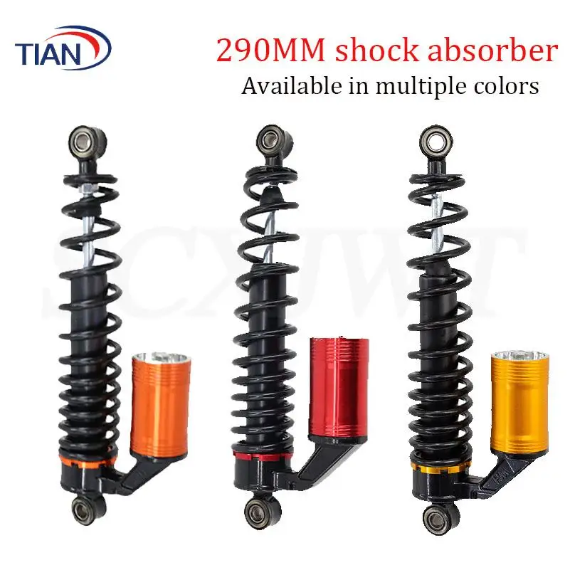

High quality 290mm Rear Damping for Shock Absorber With Decorative Airbag for Citycoco Modified Accessories parts