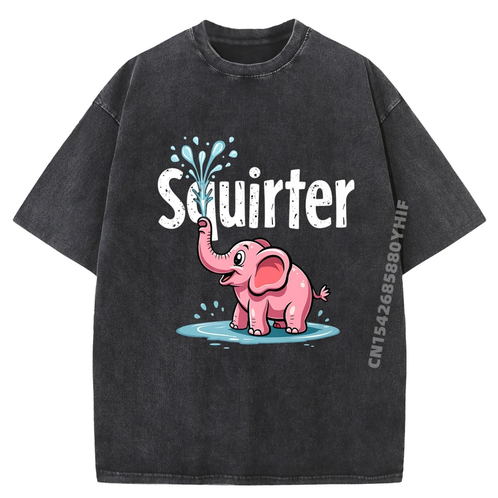 

Неопреждающая забавная футболка с белкой для побега, милая футболка с рисунком, мужские топы и футболки с принтом, свободная стираная одежда