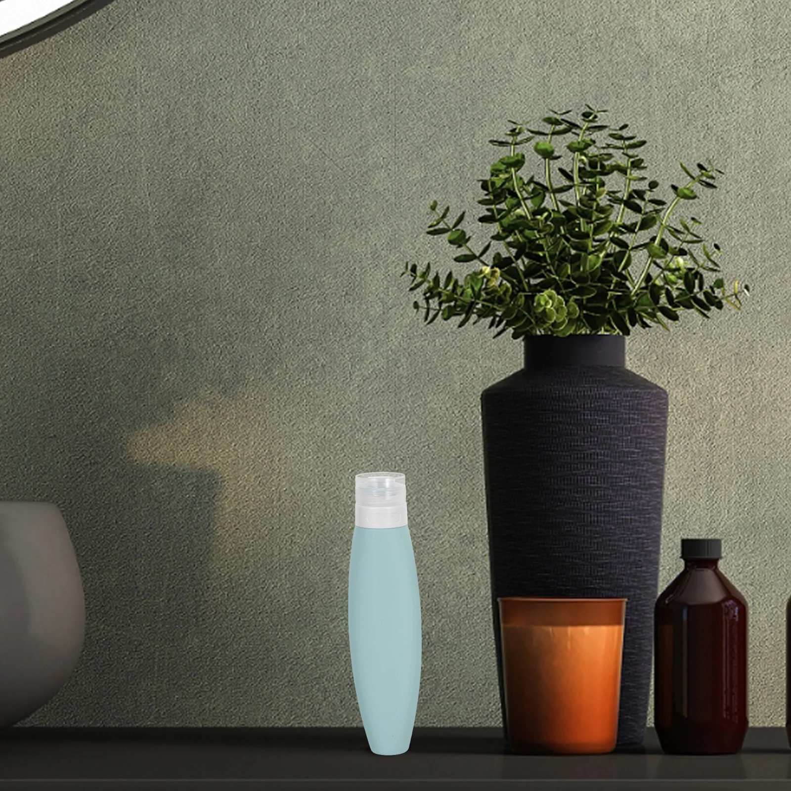 3 個 150 ミリリットル シリコーン トラベルボトル シャンプー ローション トイレタリー用スクイーズ容器 漏れ防止 詰め替え可能 ポータブル