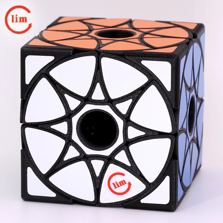 

fs limCube Void Star Wheel Magic Cube 3D-печать Новое поступление Magic Cubo Magico Starry Sky Крестообразные полые складные игры