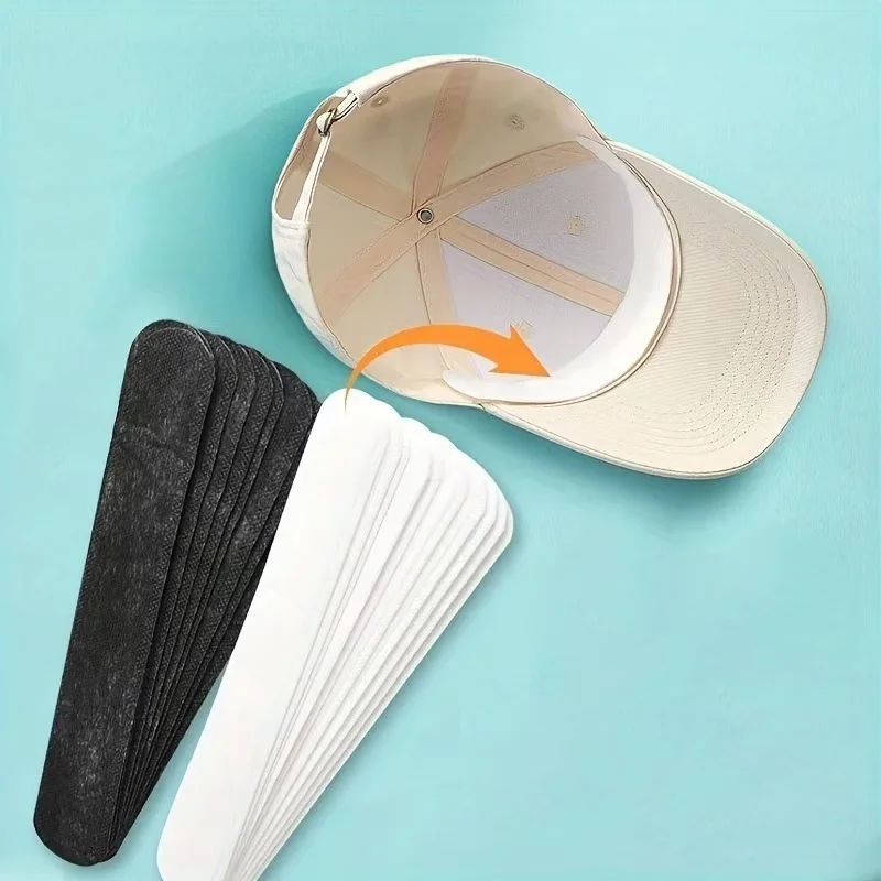20 Disposable Sweat-Absorbing Patches, Brim Sweat-Proof Pads, Collar Protection Patches, Sports Dirt-Proof Gadgets, Sweat-Proof