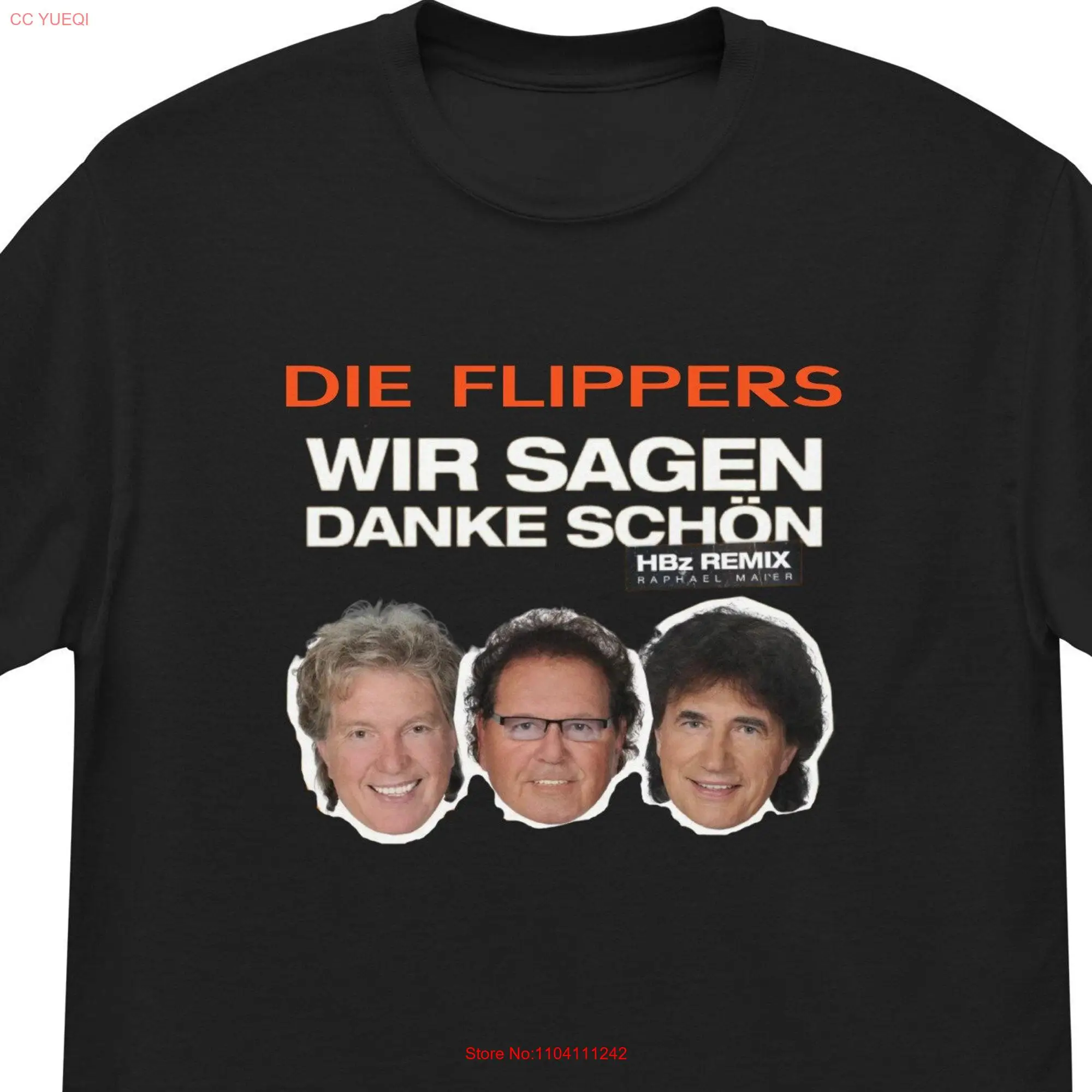 Die Flippers Wir sagen danke 40 Jahre classic tee long or short sleeves