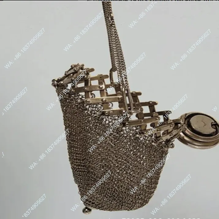 1Pcs handmade silver coin wallet