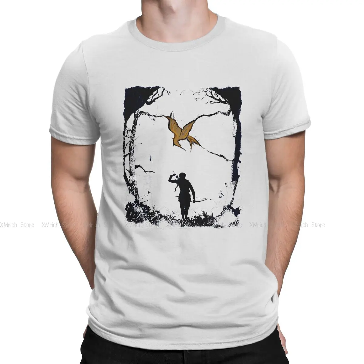 The Hunger Games Men's TShirt Woods Distinctive T Shirt Harajuku Streetwear Hipster