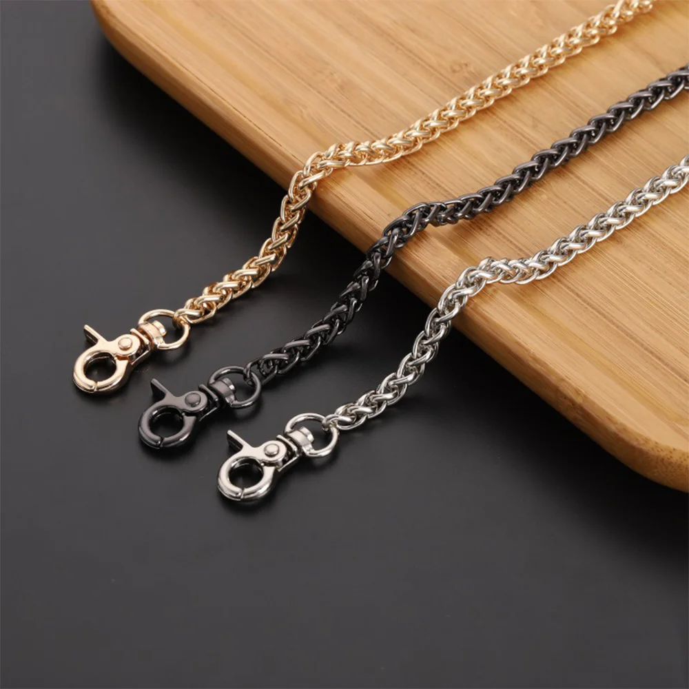 

40-120CM High Quality Bag Chain Strap Handle Shoulder Crossbody Handbag Bag Metal Replacement Chains Diy Bag Parts Accessories