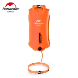 Naturehike-Bolsa de almacenamiento impermeable, 18l inflable de flotador para esnórquel, natación, río, canoa, Rafting