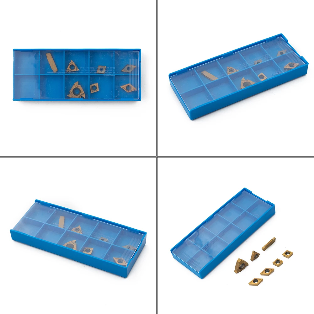 

High Hard High Toughness CCMT060204 Inserts 11IR Insert Turning Tool Versatile Set Kit 7pcs/set Boring Carbide