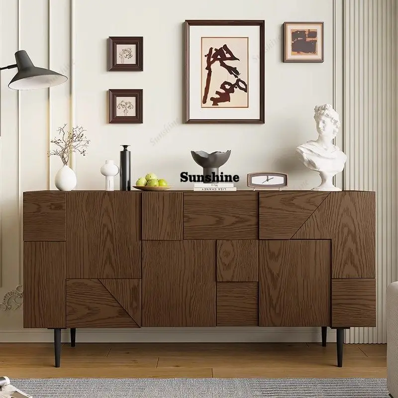

Rustic Classic Living Room Cabinets Retro Wooden Japanese Narrow Living Room Cabinets Storage Meuble Rangement Furniture Home