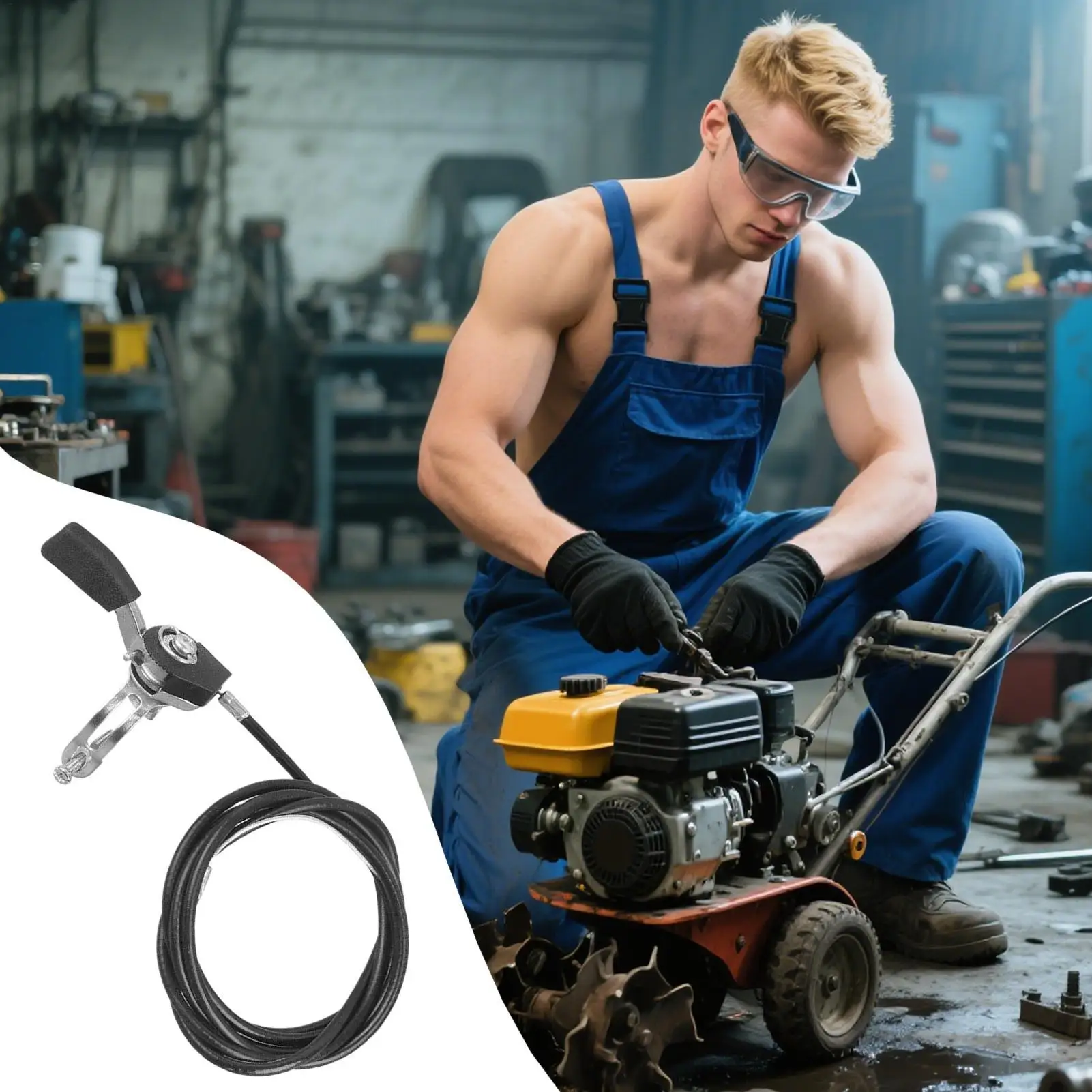 Picture 3: Throttle Cable Throttle Cable Replacement Anti-Slip Oil Valve Accessories For Truck Trailer Motorcycle Boat Tillage Machine