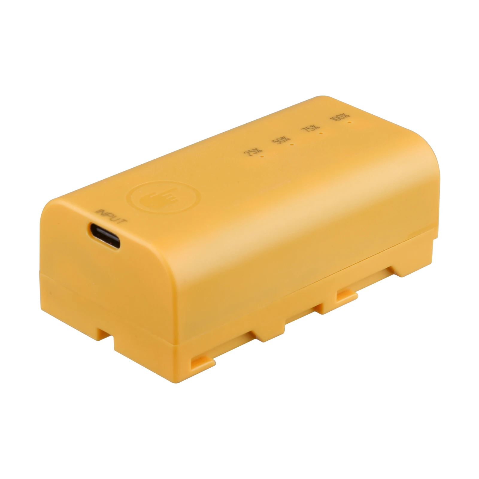 3400mAh NP-F550 بطارية USB-C منفذ شحن سريع للكاميرا Godox LED الفيديو الضوئي لبطارية NP-F لوحات إضاءة LED شاشة فيديو