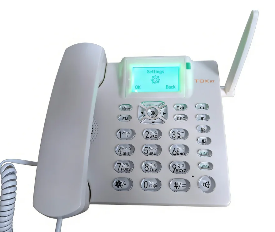 Cordless phone for old people GSM Support SIM Card Fixed handfree cell Landline mobile Wireless Telephone home office house