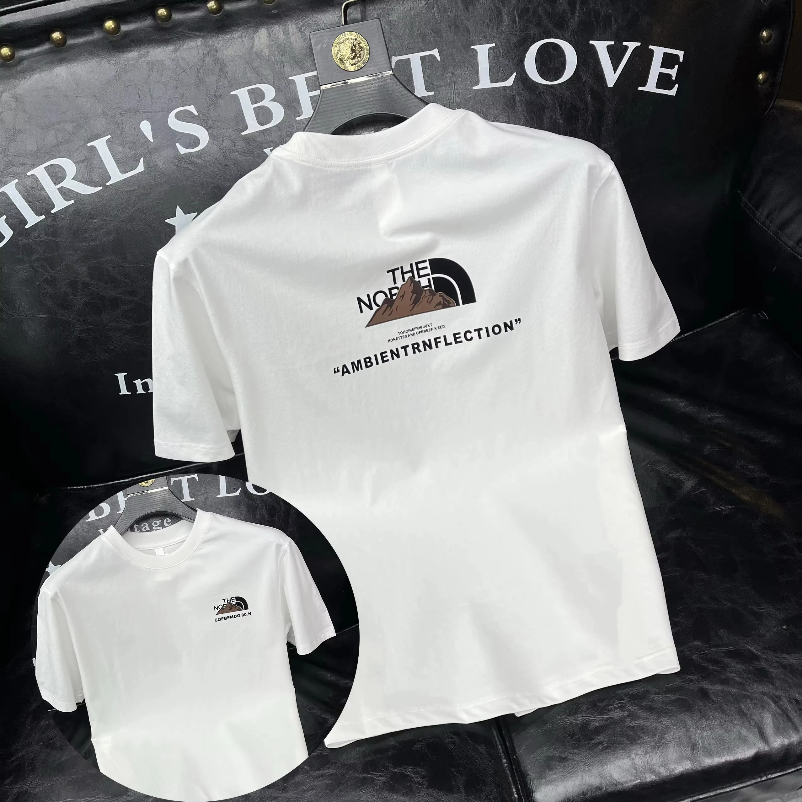 2026 New Style Men's High-end Printed Short-sleeved T-shirt Fashion Brand New Summer Round Neck Men's T-shirt