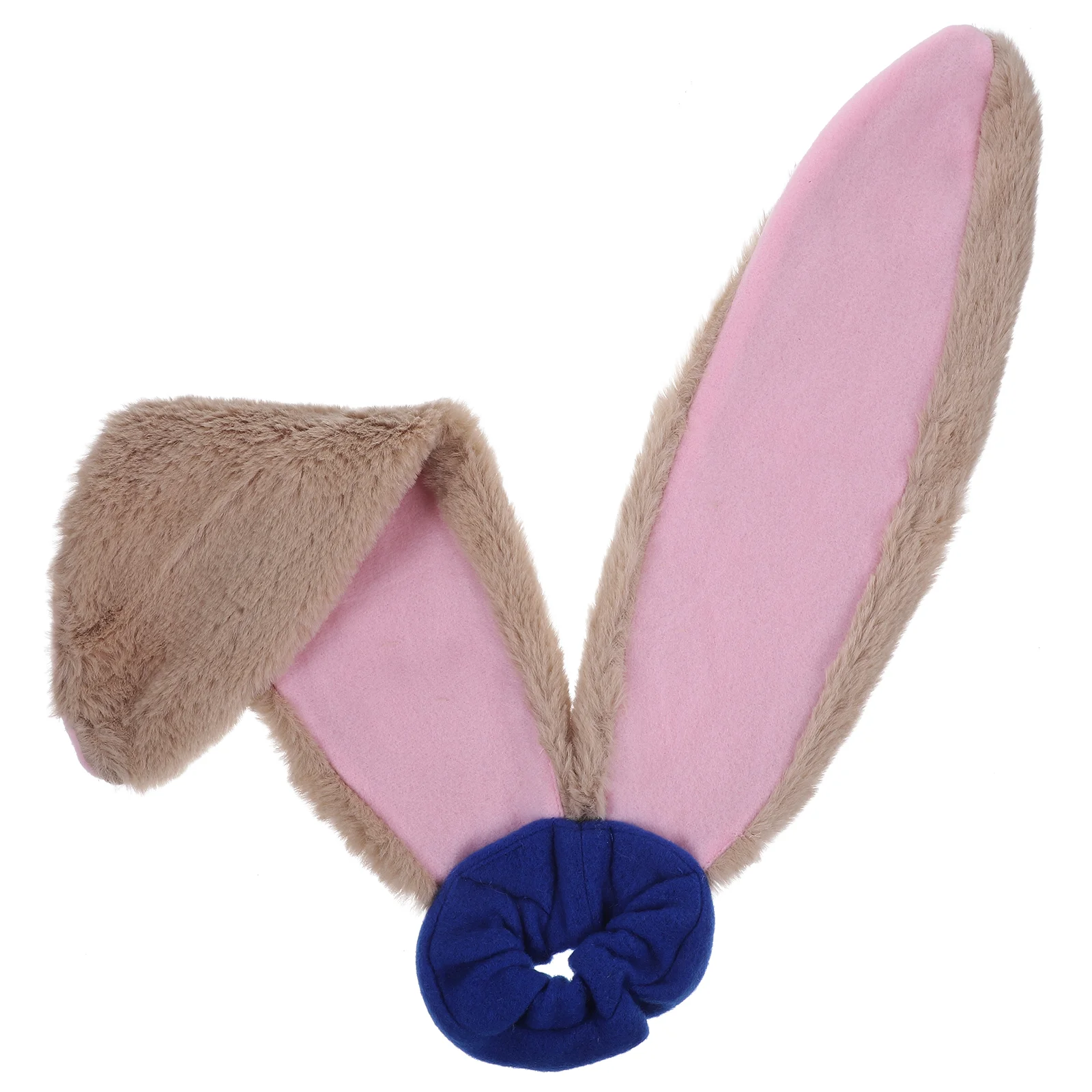 Rabbit Ears Headband Lengthen Christmas Hair Accessories for Girls Fabric Women Elastic Scrunchies