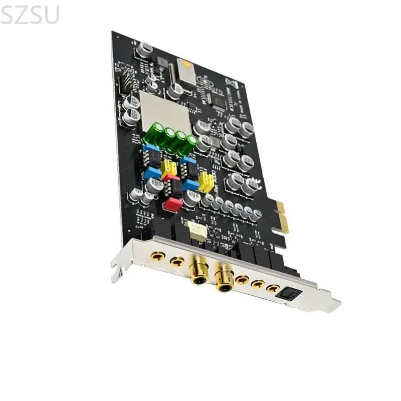 

Звуковая карта SZSU PCIE 7.1, требующая PCIE с чипом CMI8828 для воспроизведения звука