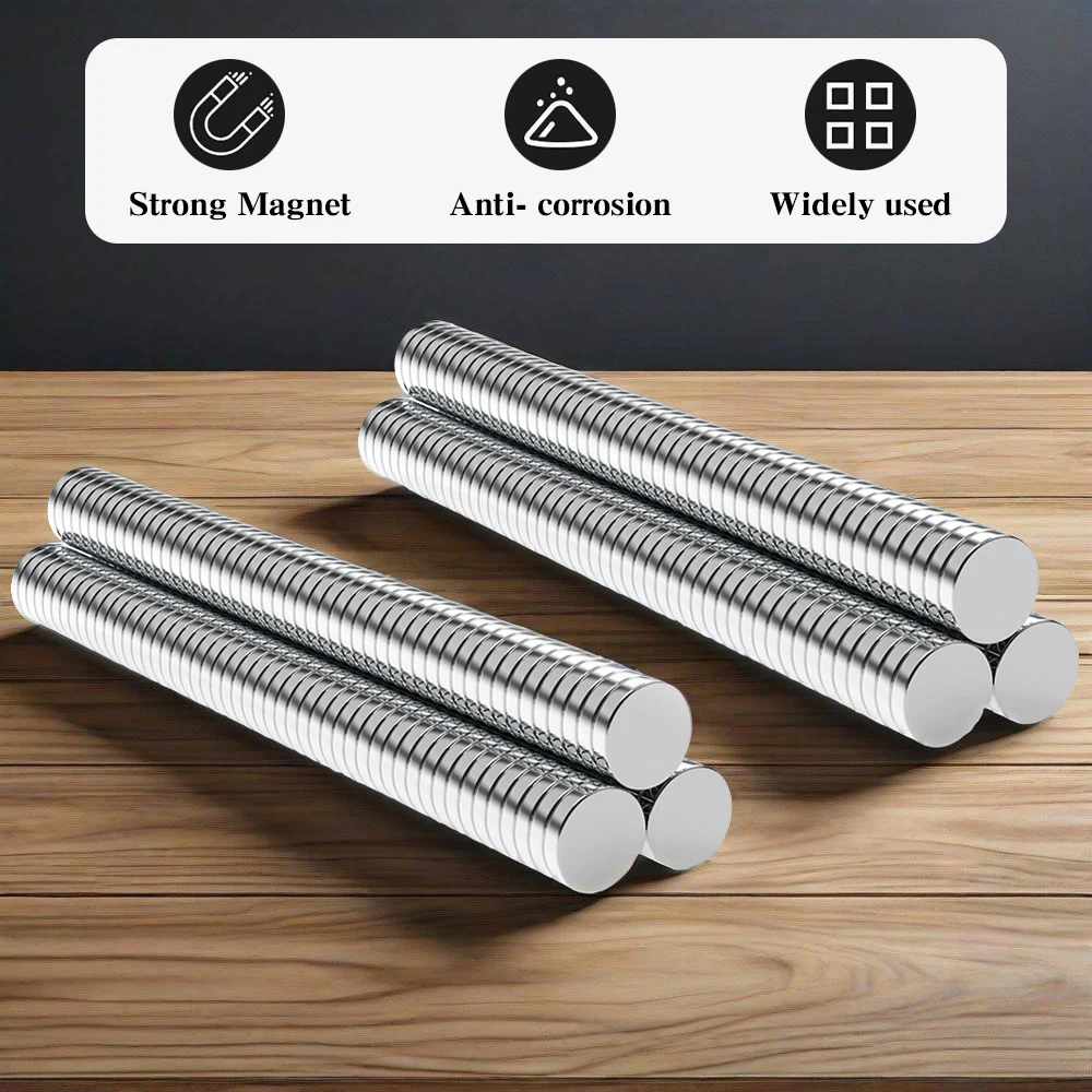 8x2mm imans Refrigerator magnets for DIY Office Whiteboard Workshop Suitable Tools Home Workplace