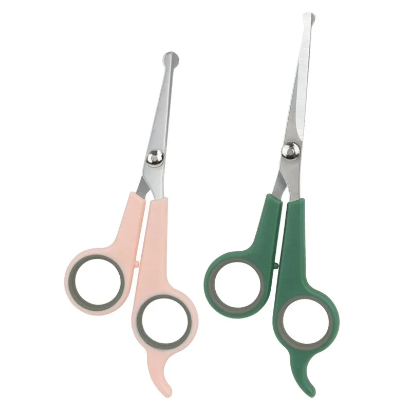 

A Must-Have Tool for Cat and Dog Owners - High-Quality, Professional, and Durable Stainless Steel Round Tip Scissor for Safe and