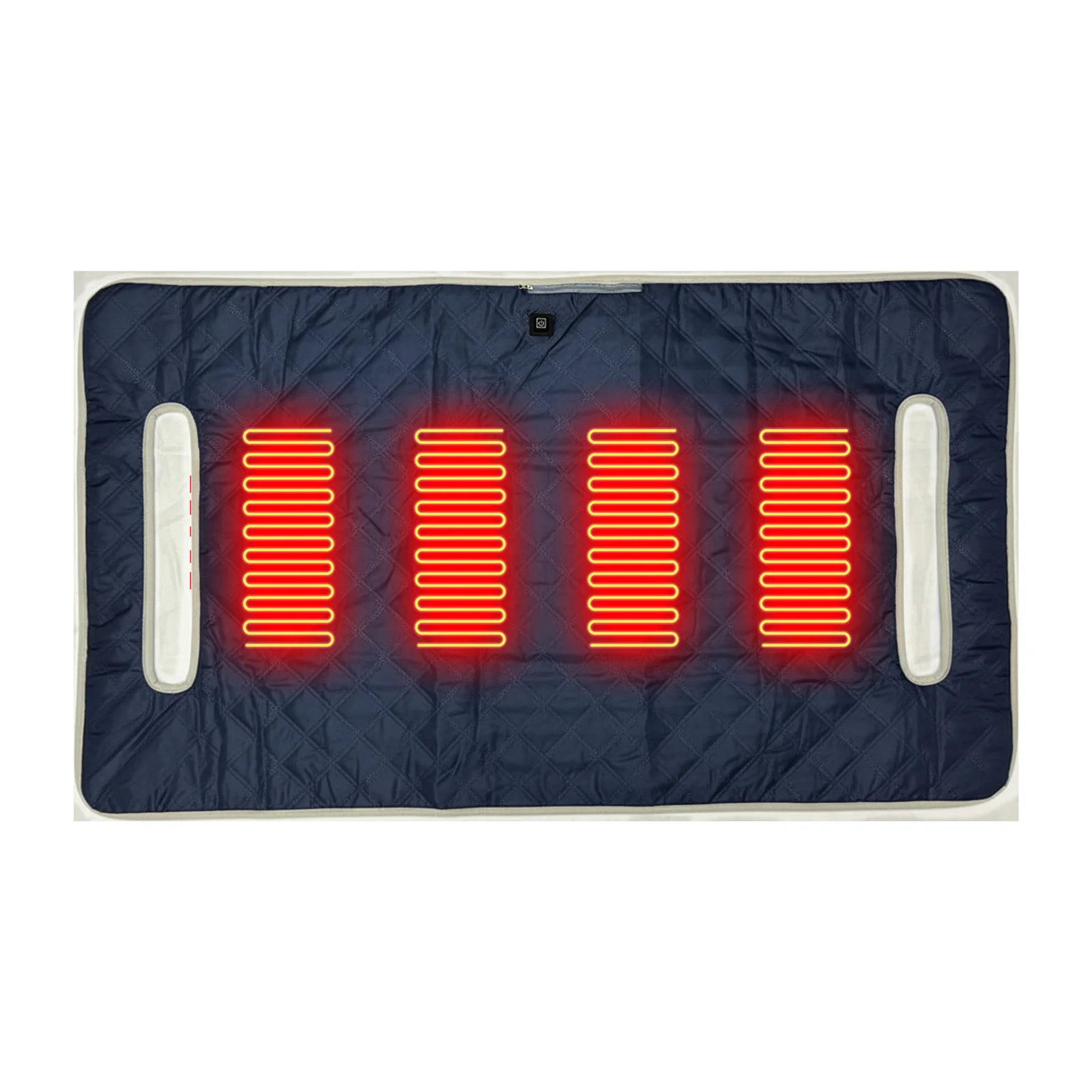 

Heated Golf Cart Seat Cover USB/Type-C Powered Waterproof Anti-Slip Heated Cushion With Graphene