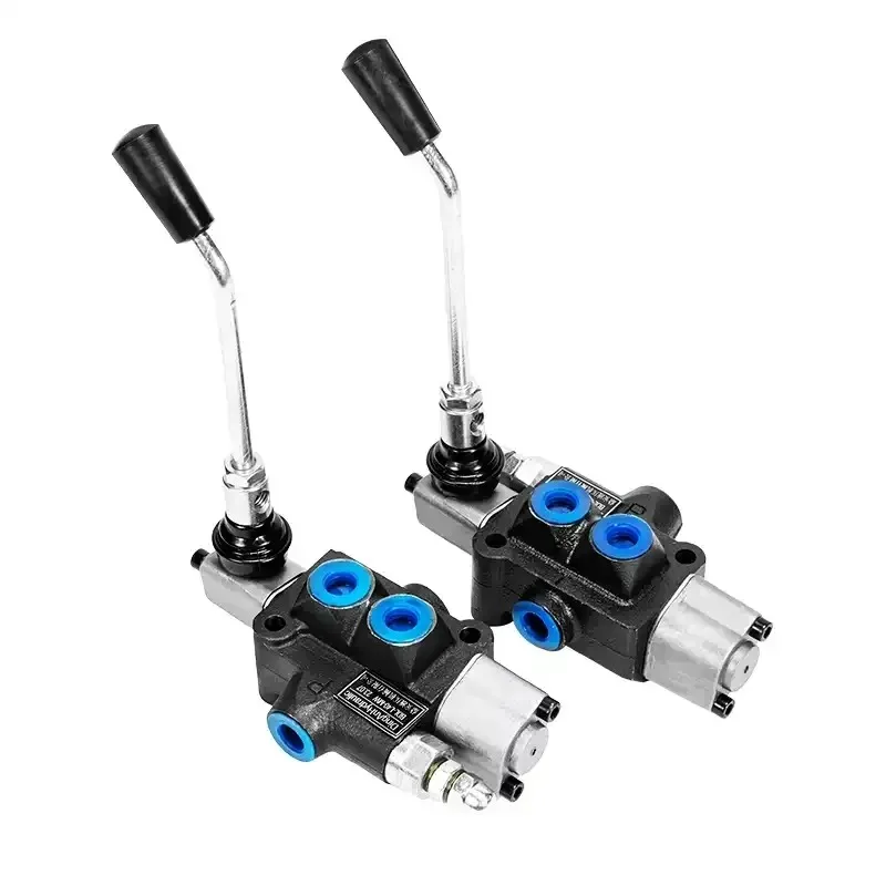 1pcs Hydraulic multi-way valve BDL-40 distributor cylinder reset positioning splitter manual directional pump