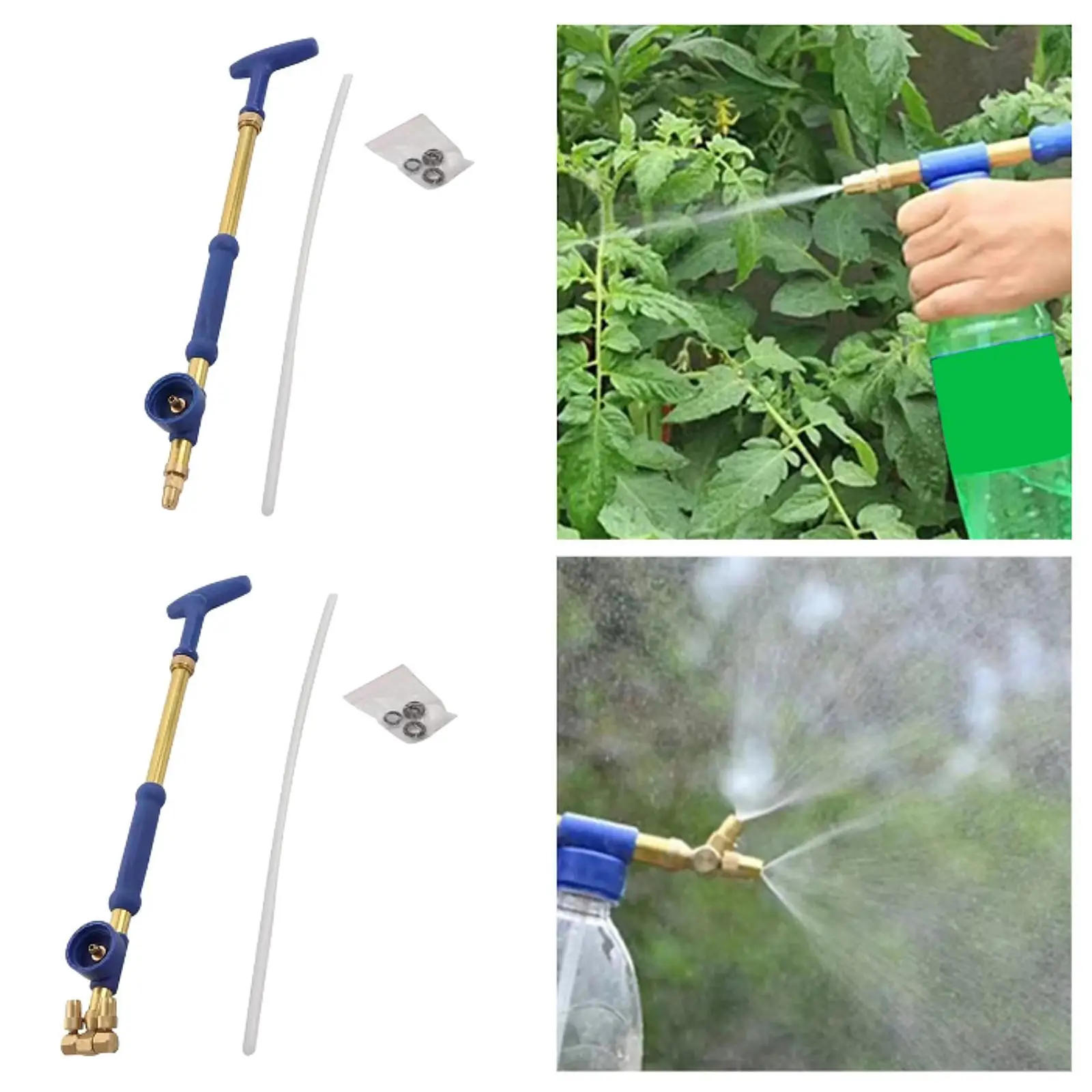 Push Pull Sprayer Drink Bottle Gardening Reciprocating Hand Pressure Sprayer