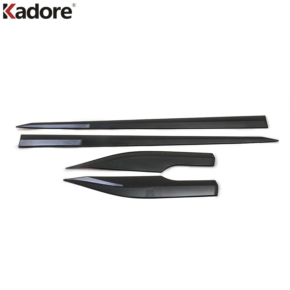 Side Door Body Moulding Line Strips Cover Trim Chrome Car Exterior Accessories For Toyota CHR C-HR 2016 2017 2018 2019-2022