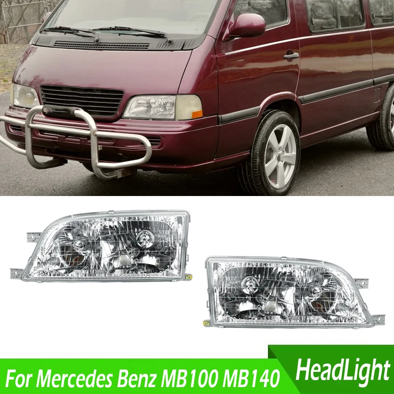 

6618207461 6618207561 Car Front Bumper Head Light Headlight Headlamp Fog Light Fog Lamp For Mercedes Benz MB VAN MB100 MB140Left