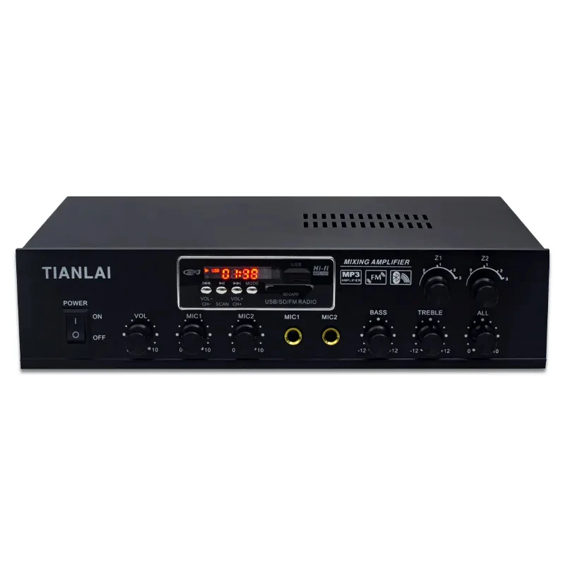 2026 Audio Home Use Receivers Hight Quality Music System Four Channel Amplifier