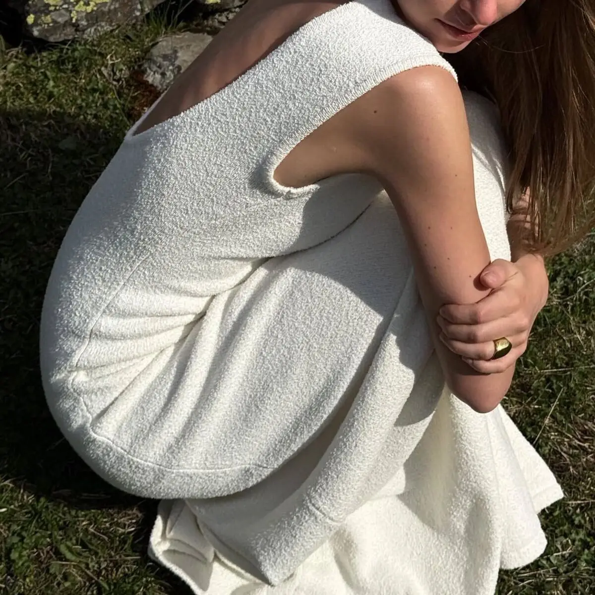 Kwtx na moda 2026 elegante vestido de festa feminino sem mangas em torno do pescoço volta recorte bodycon primavera verão vestido de noite minimalista