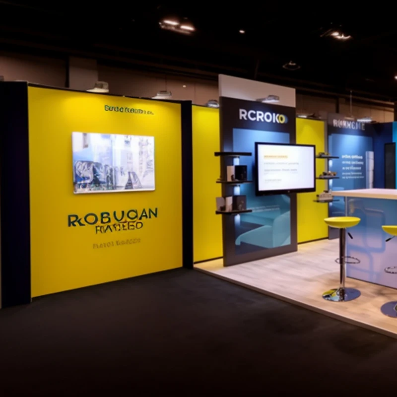 Cabina de exposición de perfil de aluminio de pie Modular 6x9 3x2, diseño de Panel, cabina de comercio, pantallas retroiluminadas Led