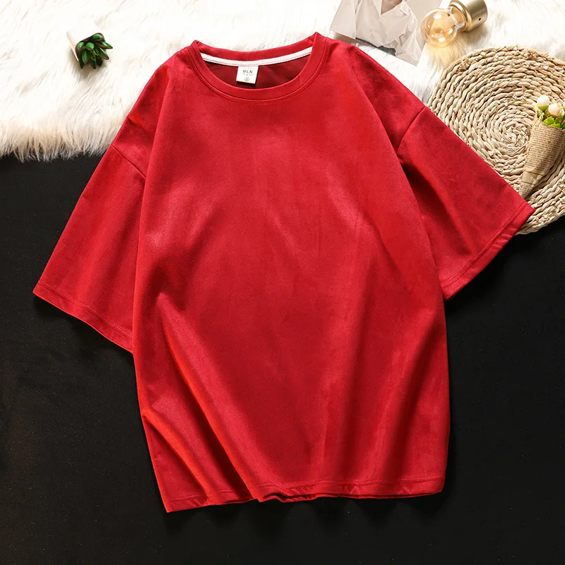 11 Colors L-4XL 150KG Plus Size Tops Basic T Shirt for Women Summer New Short Sleeve Outwears Large Sizes Women's Clothing Y2K