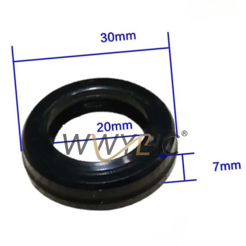 Suitable for  Tire Raking Machine Accessories Large Cylinder Oil Seal Ring Soft Dust-Proof SealingRing 20*30*7