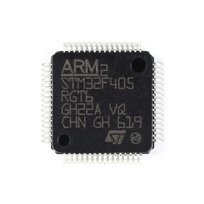 Original STM32F405RGT6 LQFP-64 Cortex-M4 168MHz 1MB Flash 32-bit MCU with DSP FPU for Advanced Hardware Prototyping