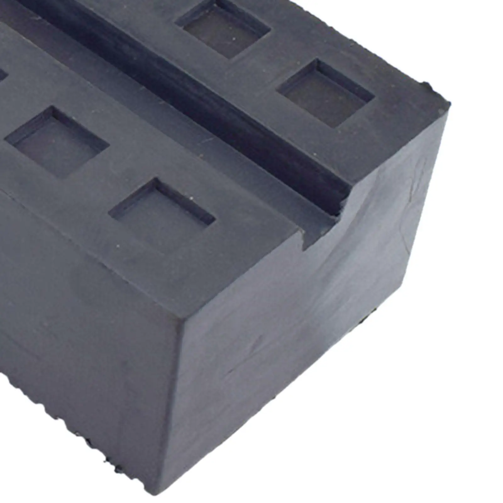 Reliable Rubber Jack Stand Pad Slotted Rail Protector Replacement Floor Jack Pad for Car SUV Vehicle Maintenance