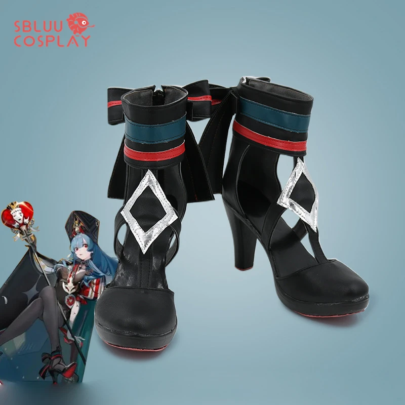 SBluuCosplay Azur Lane Marco Polo Cosplay Shoes Custom Made Boots