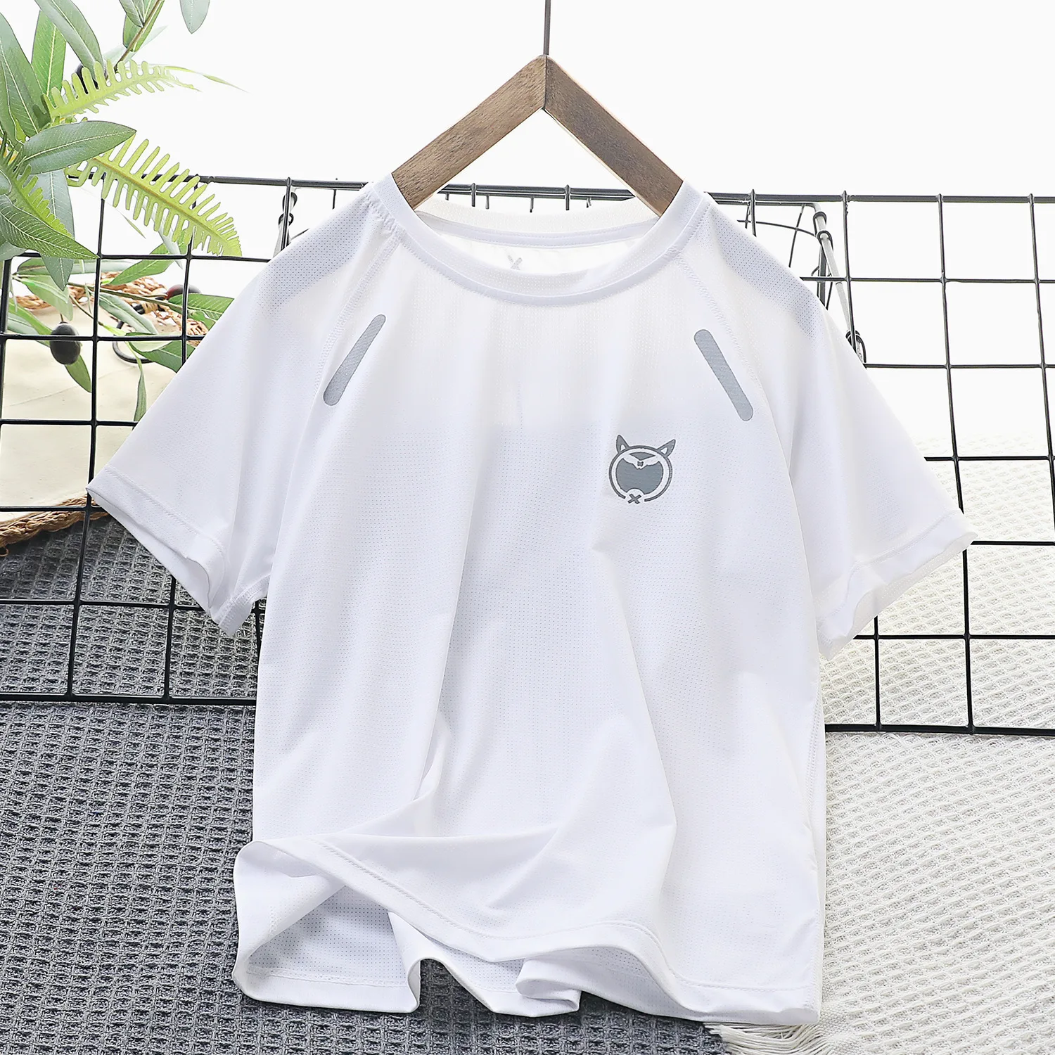 Teenager Boys Quick-drying T-shirts Kids Tops Summer Tees Children's Clothes