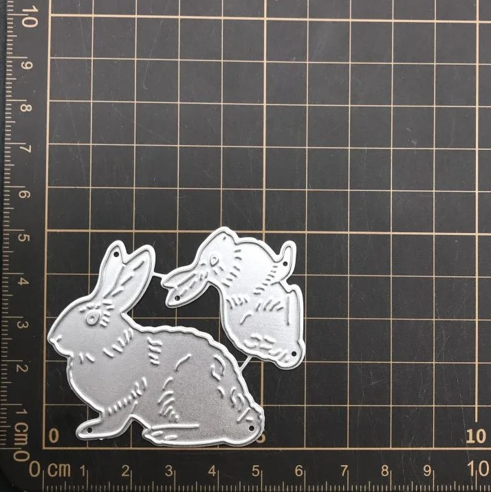 7 KINDS easter animals egg IHS Metal Cutting Dies Stencils For DIY Scrapbooking Decorative Embossing Handcraft Die CutsTemplate