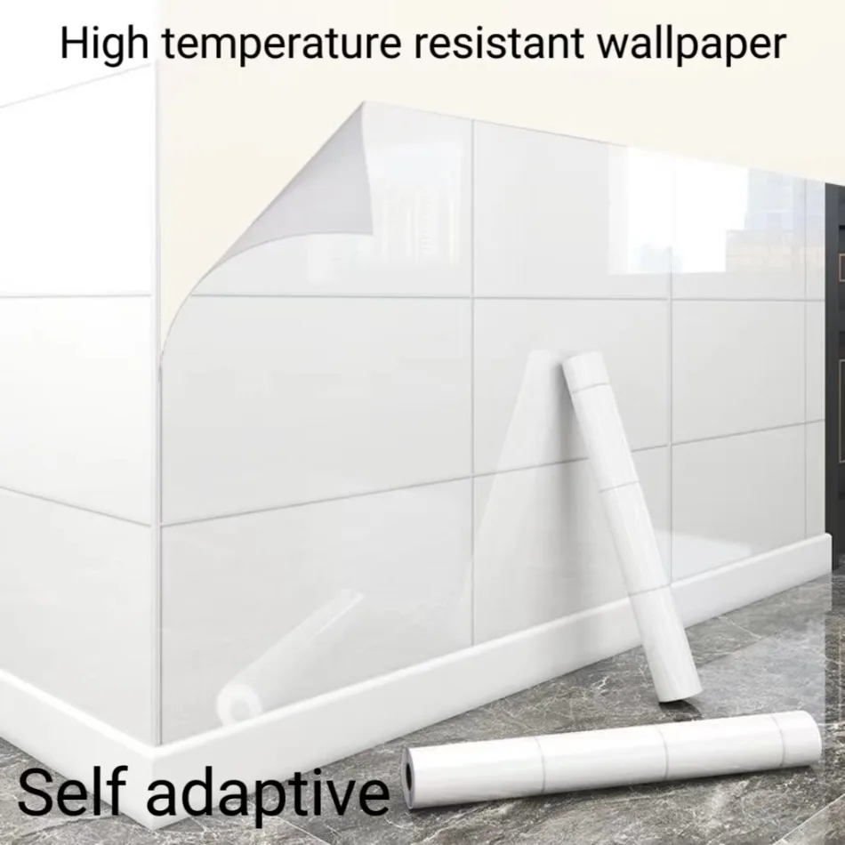 Bathroom Waterproof Thickening Self Adhesive Faux Marble Tegel Wallpaper Cuisine Kitchen Cabinets Table Top Oil Proof Stickers