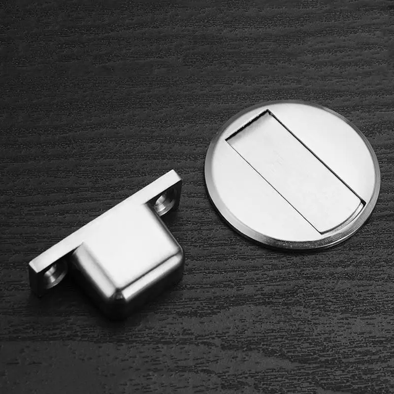 Magnetic Door Stop Multiple Colors Available Stainless Steel Door Stopper Catch for Home Decor Match Furniture Hardware