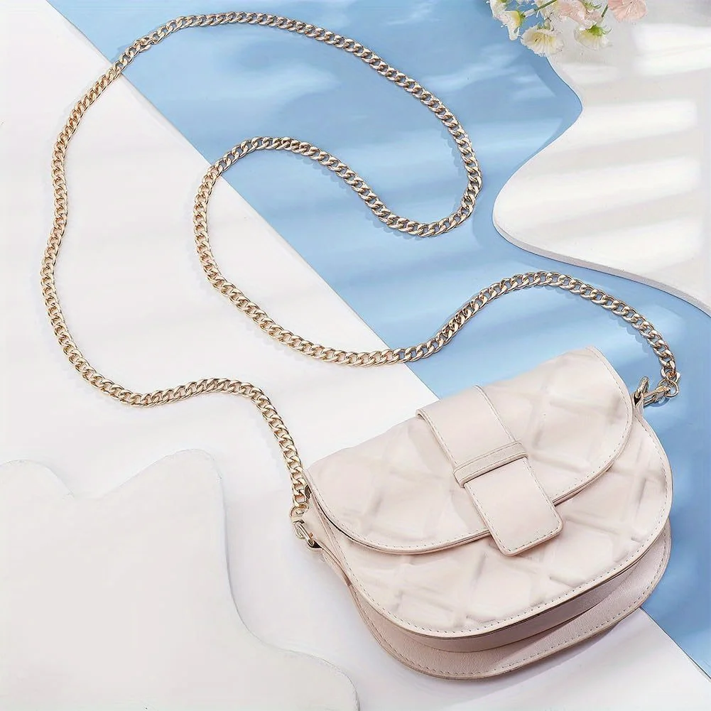 Metal Chain Strap for Bags Handles Crossbody Handbag Shoulder Purse Bag Chain Decorative Accessories