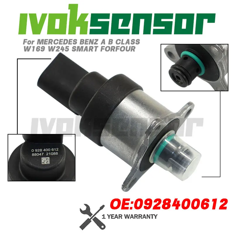 0928400612 0928400609 Fuel Common Rail System Control Valve For MERCEDES BENZ A B CLASS W169 W245 SMART FORFOUR