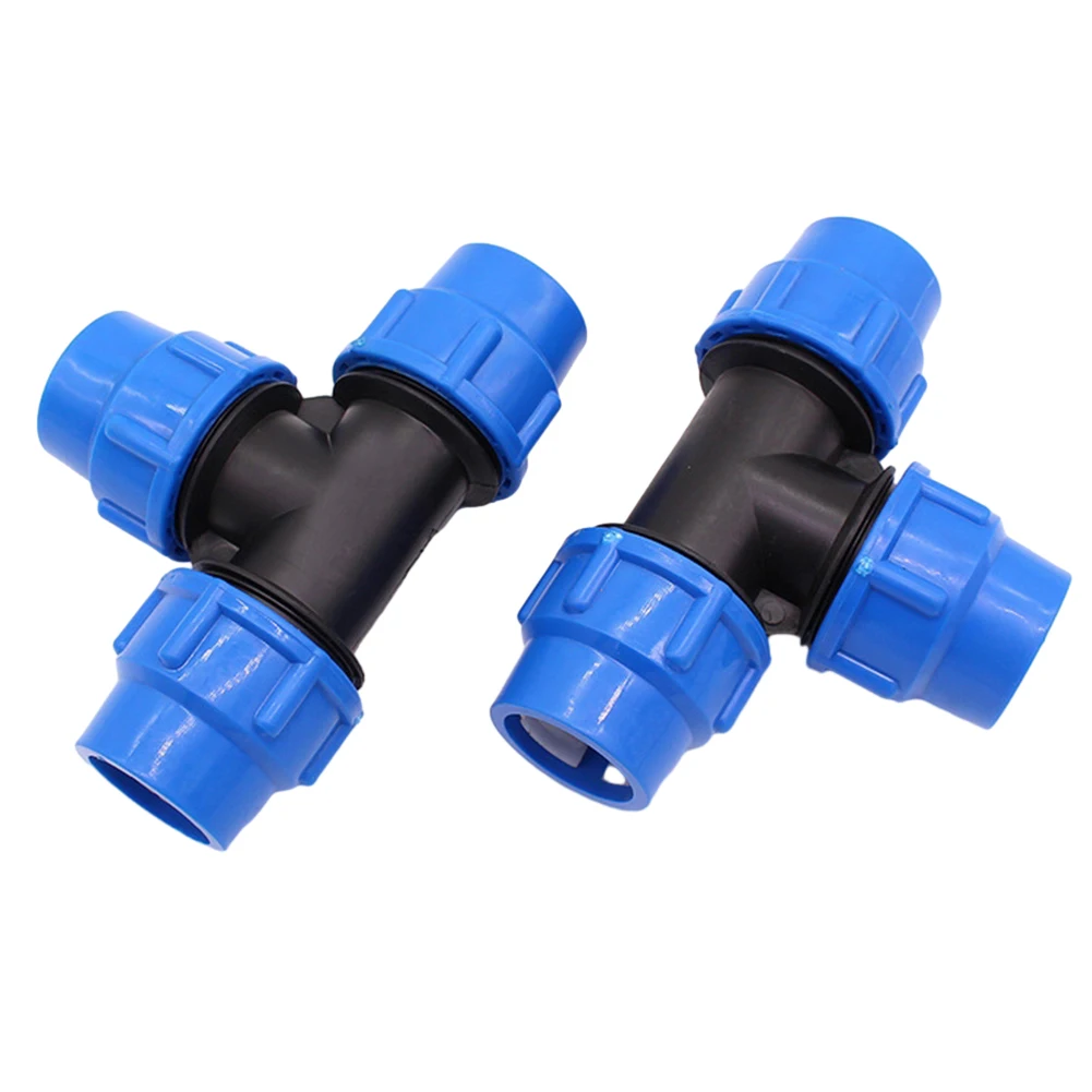 Betaalbare Pp-Fitting Schroefklem Connector Pe Pijp Pvc Plastic 3-Way Kogelkraan Verbinding Dn15 Dn25 Dn32 Dn40 Dn50