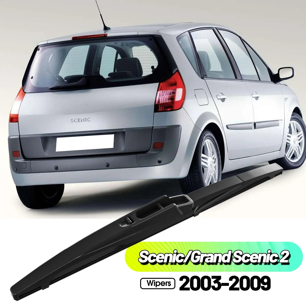 

10" Rear Windshield Windscreen Washer Wiper Blade For Renault Scenic 2 II Grand Scenic 2 2003-2009 Car Accessories