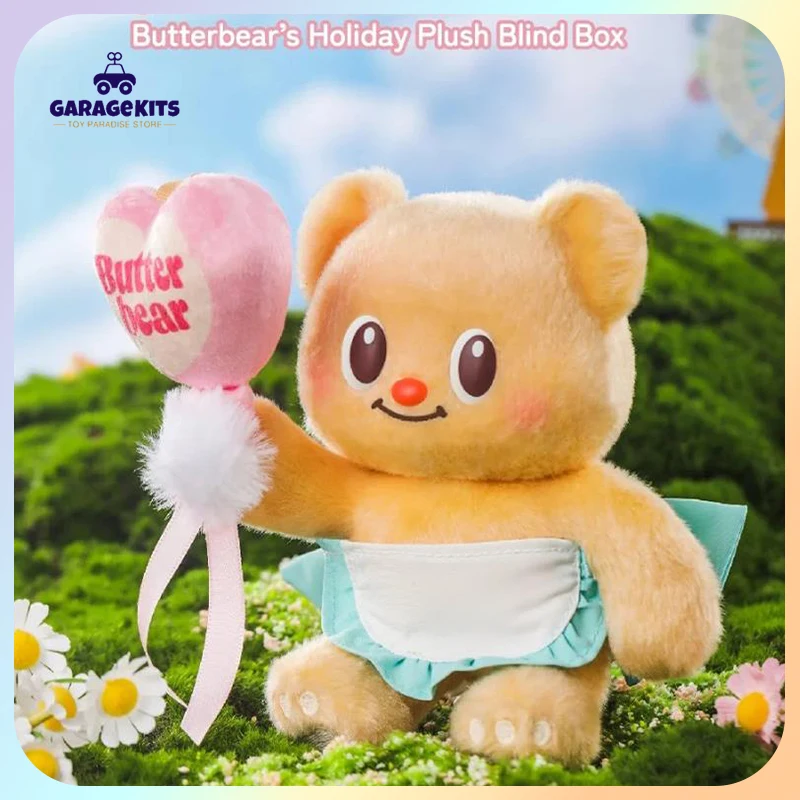 

Original Plzdot Butter Bear Blind Box Butterbear'S Holiday Mystery Box Model Pendant Toy Decoration Birthday Gift