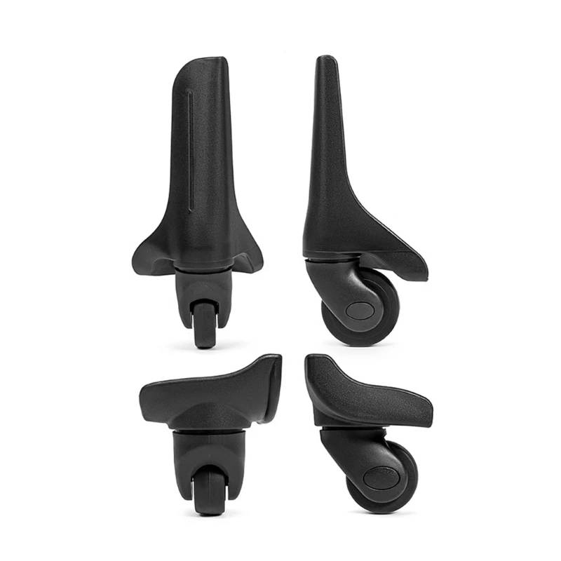 H3CB Luggage Replacement Luggage Suitcase Caster with 4 Holes,360 Degree Rotation Spinner for Suitcase