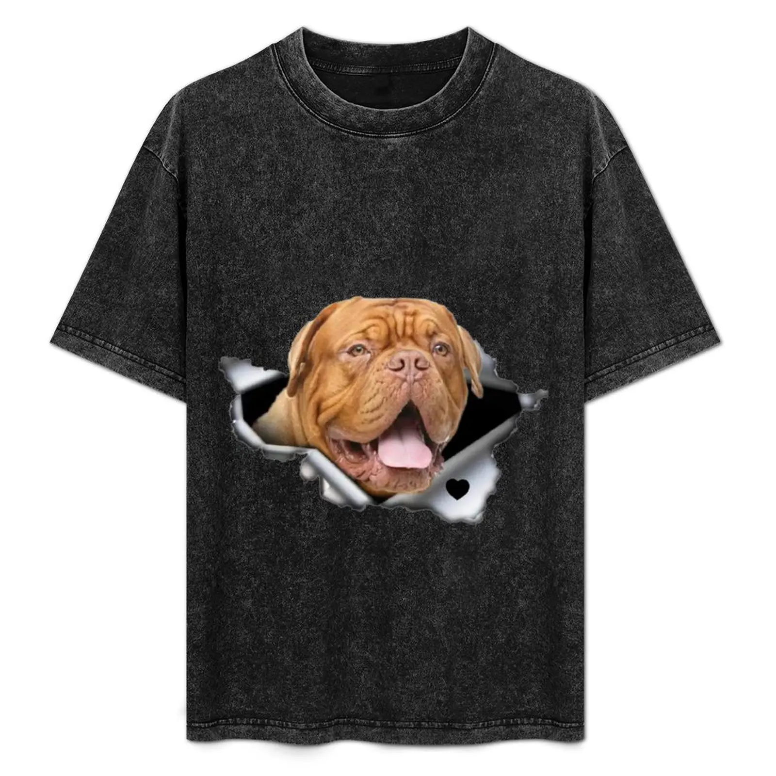 Camiseta Bordeaux Dogue de Bordeaux Festival Casual de manga curta
